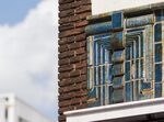 Expressieve wandtegel.
<br/>
Marcel Westhoff, augustus 2016